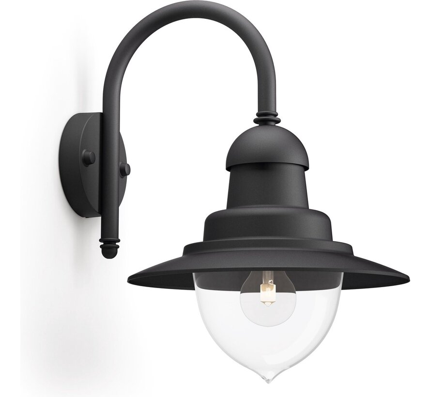 Philips myGarden Outdoor Raindrop Zwart