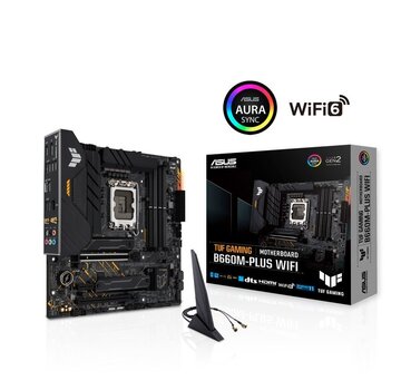 Asus ASUS TUF Gaming B660M-Plus WiFi (mATX, 4× DDR5, LGA1700)