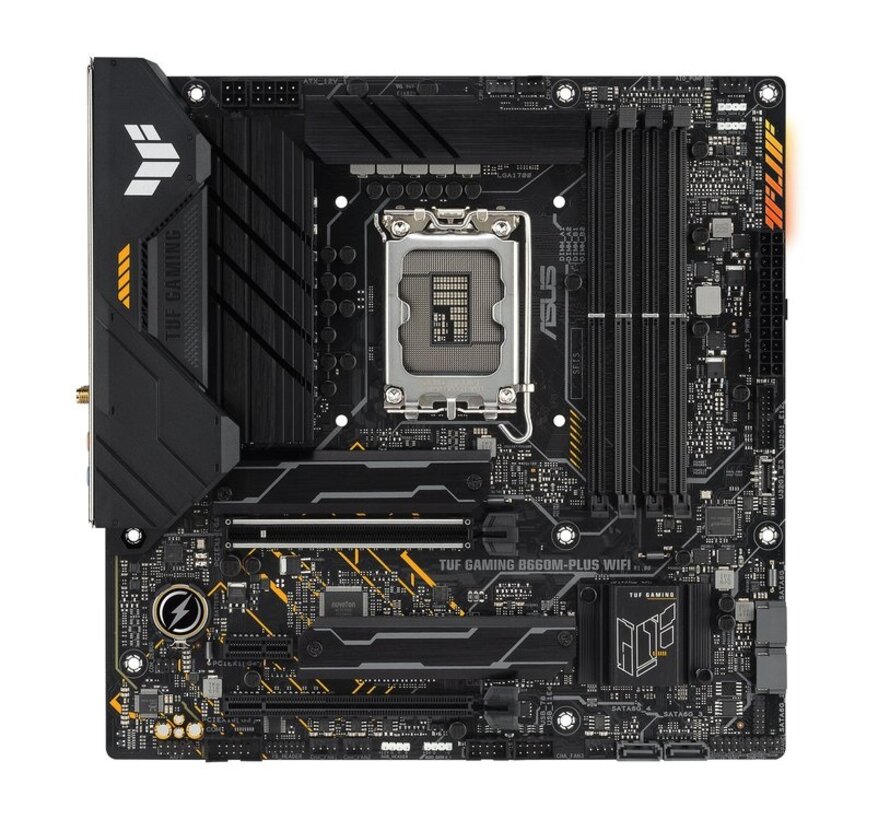 ASUS TUF Gaming B660M-Plus WiFi (mATX, 4× DDR5, LGA1700)