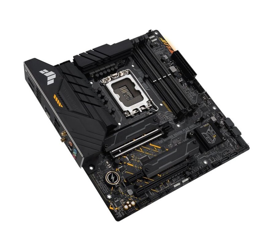 ASUS TUF Gaming B660M-Plus WiFi (mATX, 4× DDR5, LGA1700)