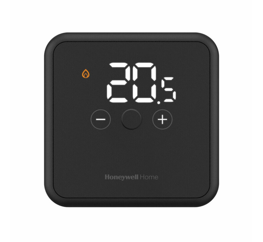 Honeywell Home DT4M – Modulerende ruimtethermostaat (OpenTherm, bedraad, zwart)