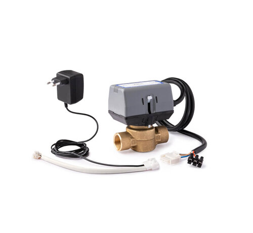 Honeywell Honeywell zoneregelset 2-weg 3/4" met omschakelcontact (Y-VC8615AJ1100-R)