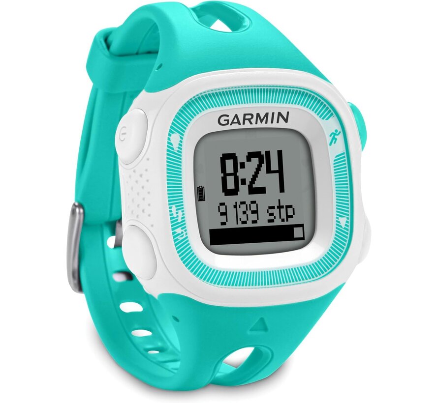 Garmin Forerunner 15 – Dames Groen/Wit HRM – GPS hardloophorloge (Small)