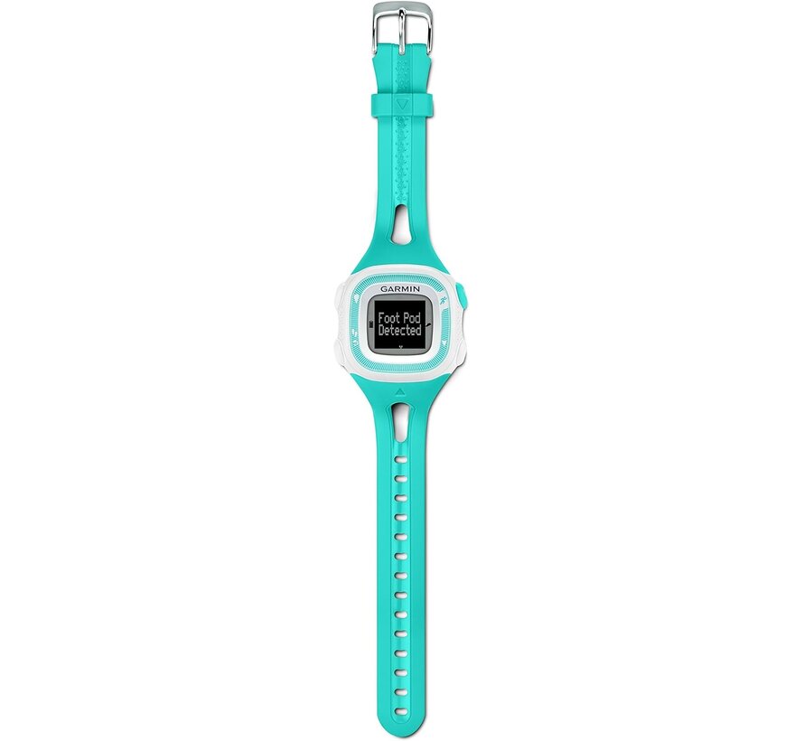 Garmin Forerunner 15 – Dames Groen/Wit HRM – GPS hardloophorloge (Small)