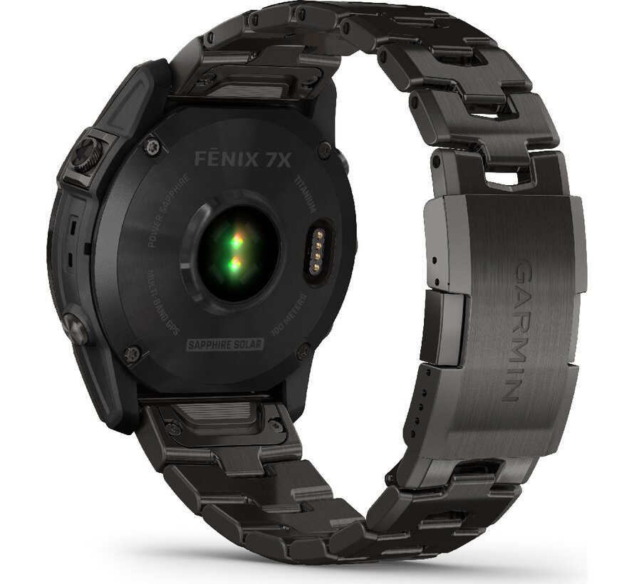 Garmin Fenix 7X Sapphire Solar 51mm – Titanium band – 010-02541-27