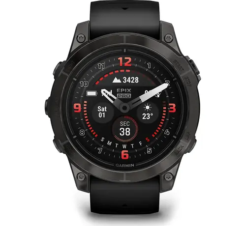 Garmin Garmin Epix Pro (Gen 2) Sapphire Edition 47mm – Zwart – Multisport GPS-smartwatch