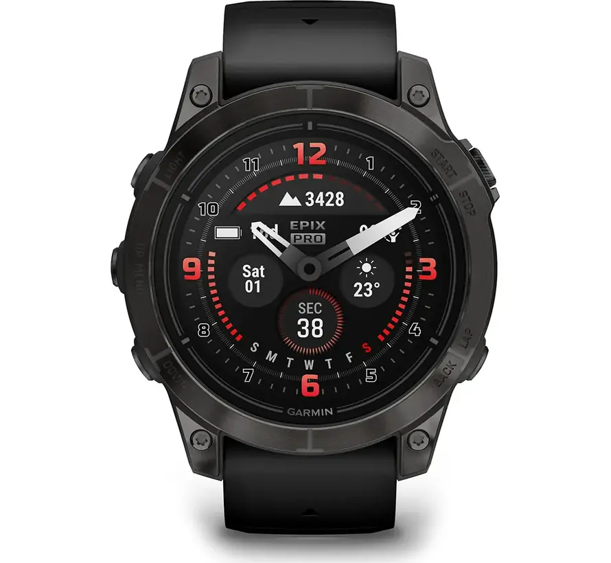 Garmin Epix Pro (Gen 2) Sapphire Edition 47mm – Zwart – Multisport GPS-smartwatch