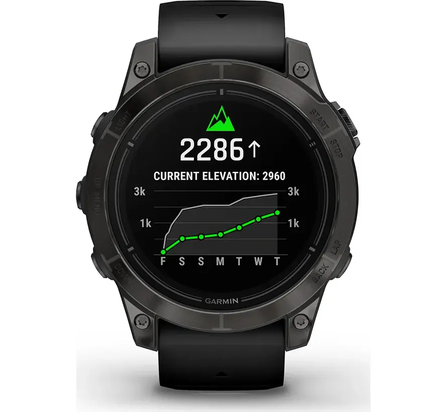 Garmin Epix Pro (Gen 2) Sapphire Edition 47mm – Zwart – Multisport GPS-smartwatch