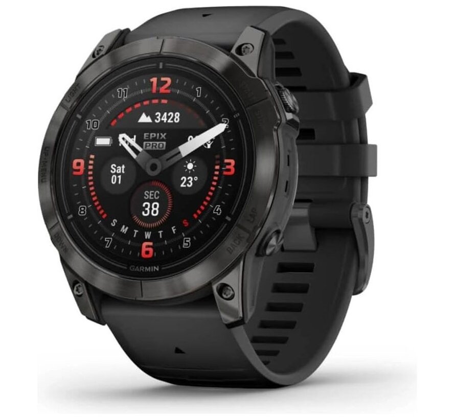 Garmin Epix Pro (Gen 2) 51 mm – Sapphire Edition – Zwart – 010-02804-01