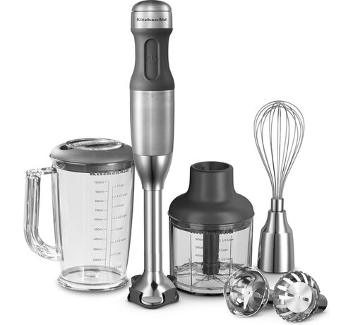 Kitchenaid KitchenAid Staafmixerset 5KHB2571 – RVS – 5 snelheden – 3 messen