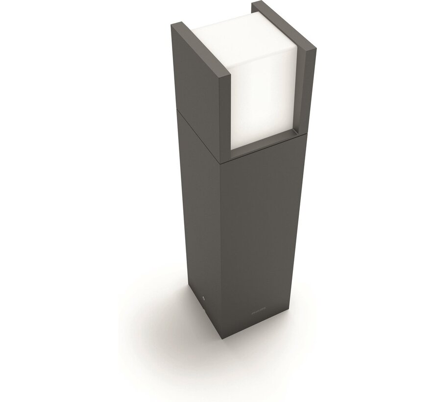 Philips myGarden Arbour buitenlamp 40 cm – moderne tuinpaal