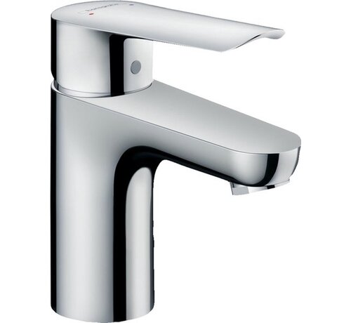 Hansgrohe Logis E 70 wastafelkraan – chroom met hendel