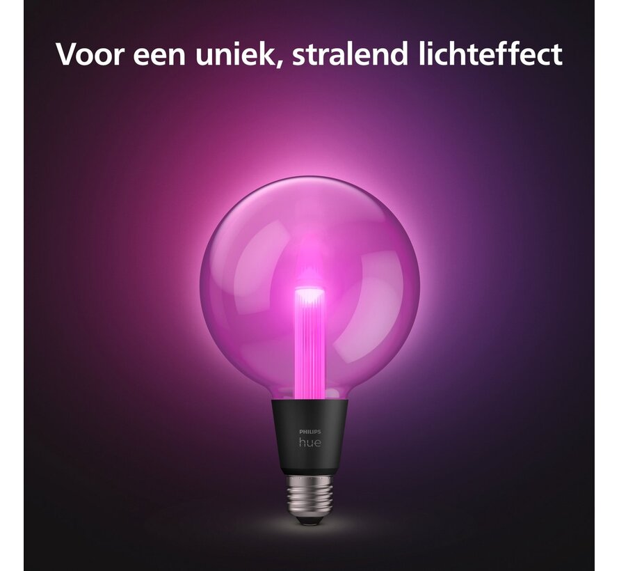 Philips Hue Lightguide globelamp G125 – wit en gekleurd licht – E27