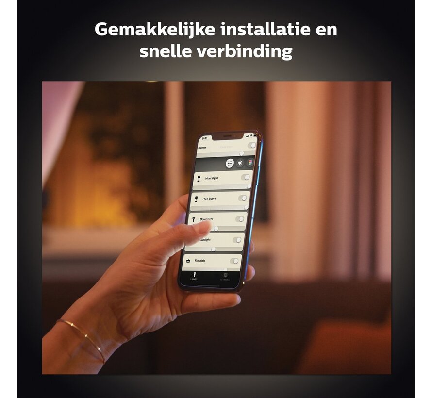 Philips Hue White Starter Pack E27 – 3 lampen + Dimmer Switch + Bridge