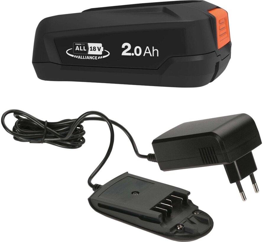 GARDENA P4A accu 2.0Ah + AL 18V-20 lader