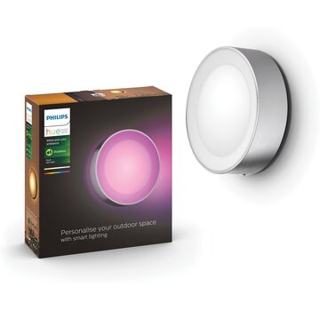 Philips Hue Daylo Outdoor Wandlamp – White & Color – Aluminium