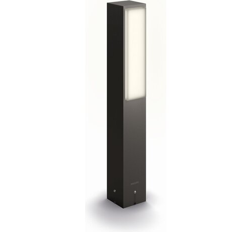 Philips Philips MyGarden Stratosphere sokkellamp 77 cm – antraciet