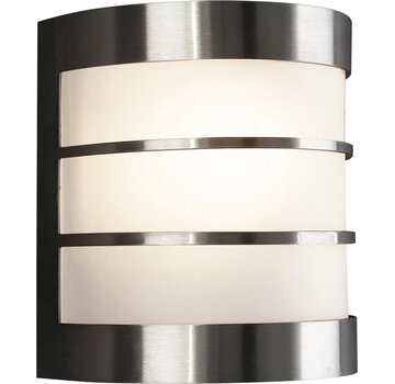 Philips myGarden Calgary Inox buitenlamp - E27 - IP44 - wand