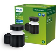 Philips myGarden Laven buitenlamp – wand – 6 W LED – zwart