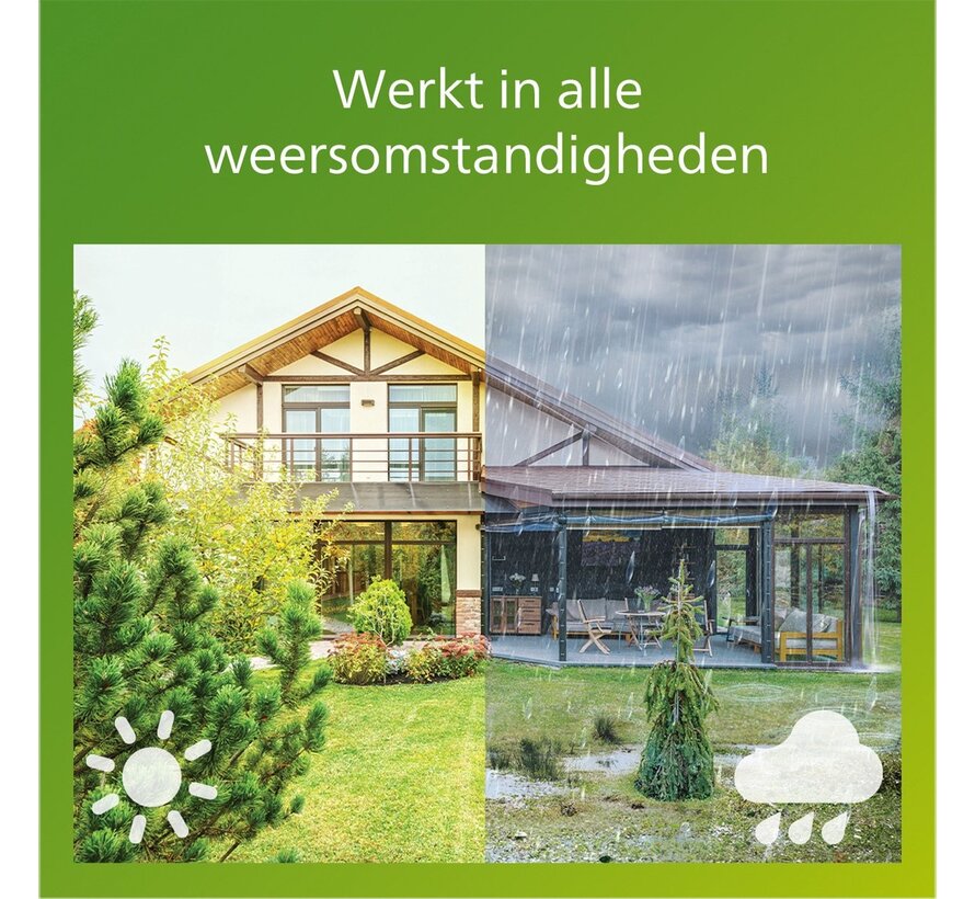 Philips myGarden Laven buitenlamp – wand – 6 W LED – zwart