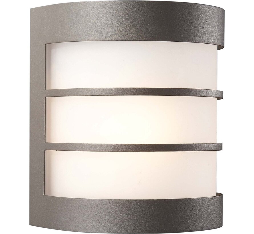 Philips myGarden Calgary Antraciet buitenlamp - E27 - IP44 - wand