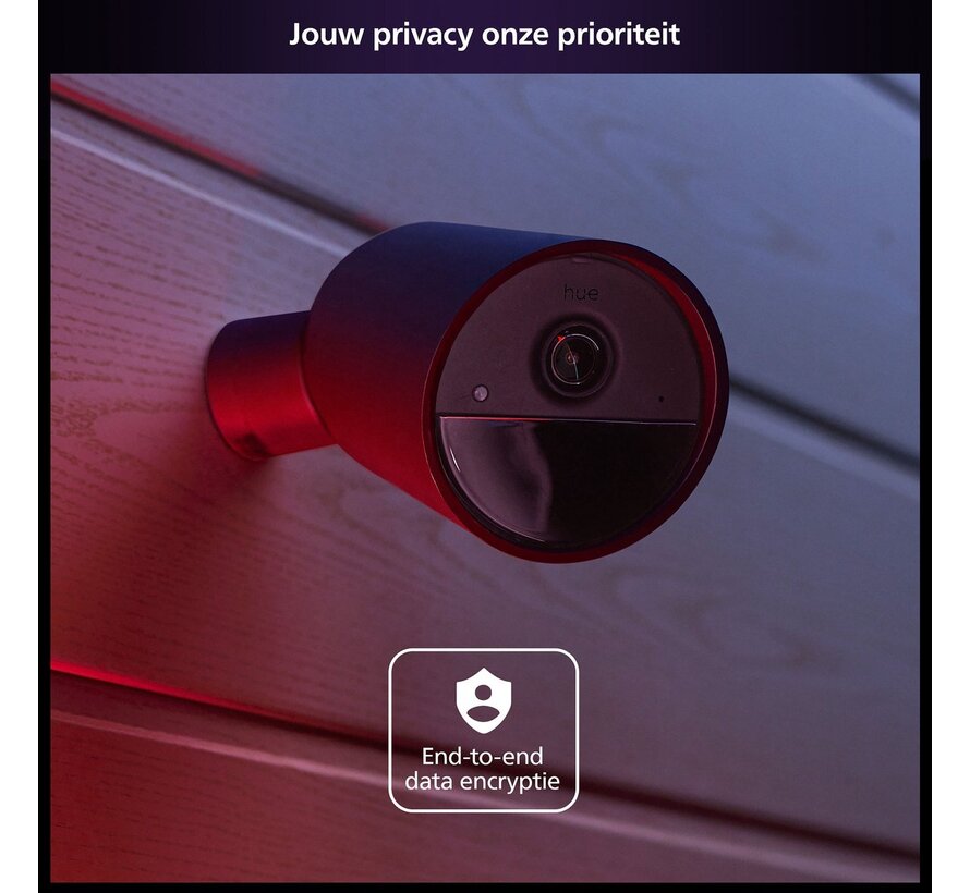 Philips Hue Secure starterkit - camera + 2x E27 + 2x sensor + Bridge