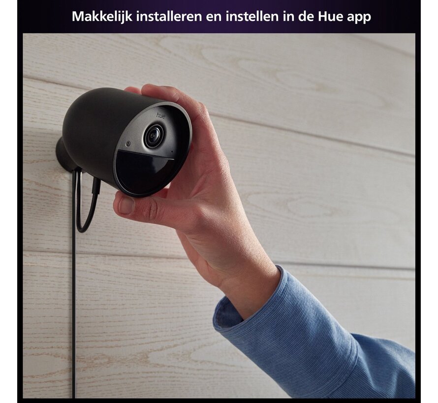 Philips Hue Secure starterkit - camera + 2x E27 + 2x sensor + Bridge