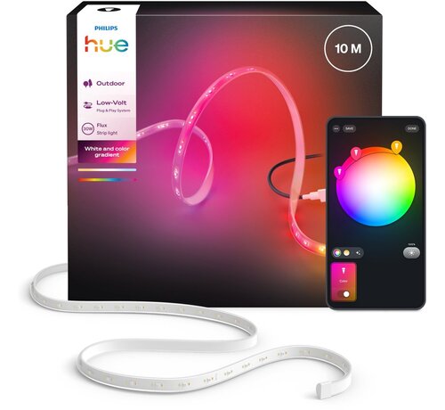 Philips Hue Philips Hue Flux LED strip voor buiten 10 m - white & color ambiance
