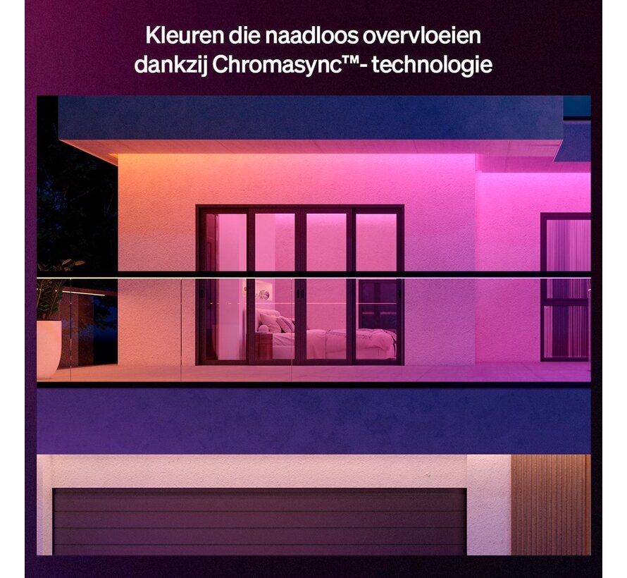 Philips Hue Flux LED strip voor buiten 10 m - white & color ambiance