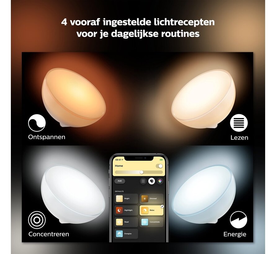 Philips Hue Go tafellamp - wit en gekleurd licht (520 lm)