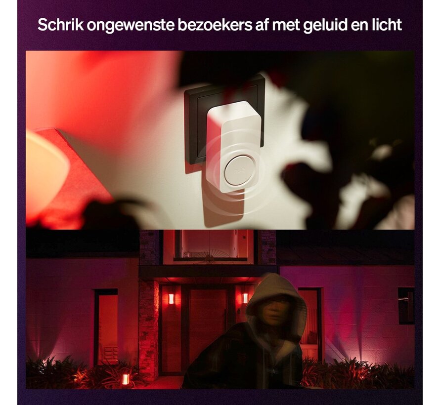 Philips Hue Secure video doorbell + Smart Chime bundle (2K)