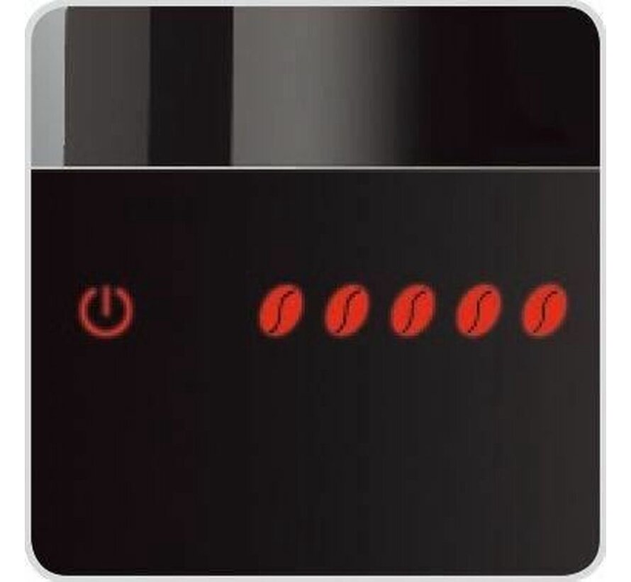 Melitta Caffeo Passione F53/0-101 zilver – compacte volautomaat met 1,2 l reservoir en 15 bar pompdruk