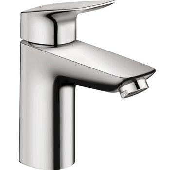 Hansgrohe Logis 100 wastafelkraan met waste chroom