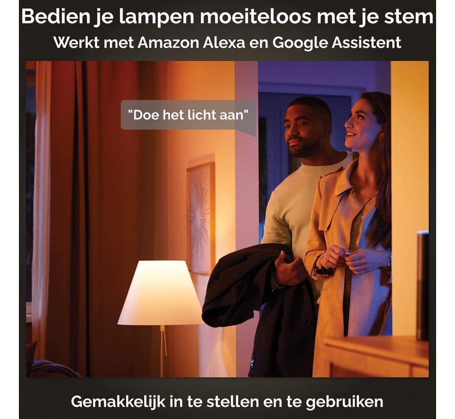 Philips Hue White ambiance Runner opbouwspot 2-spots wit inclusief Hue Dimmer switch