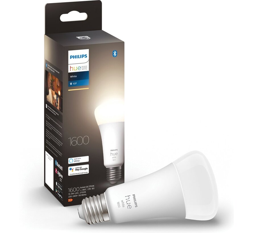Philips Hue White A67 E27 slimme LED-lamp 1600 lumen