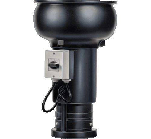 Itho Daalderop CVD ECO RFT pijpdakventilator met werkschakelaar 545-5097