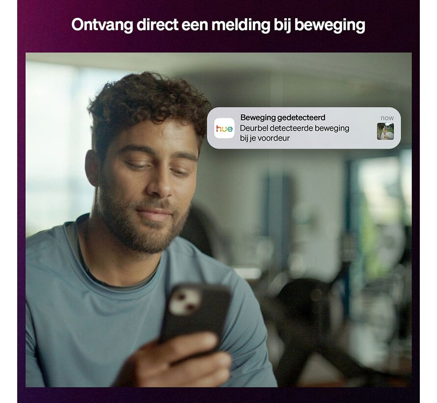 Philips Hue Secure bedrade videodeurbel voor het Hue systeem