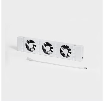 SpeedComfort radiatorventilator uitbreidingsset wit