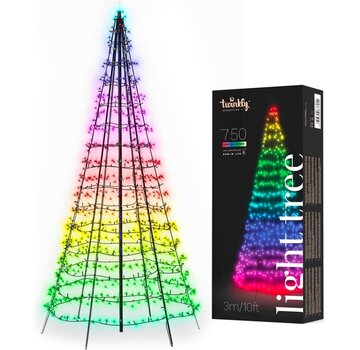 Twinkly vlaggenmast verlichting 4 m 750 LED zwart