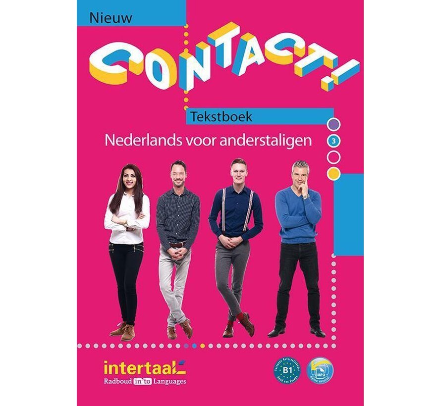 Contact! nieuw 3 tekstboek Nederlands met Intertaal Augmented ondersteuning