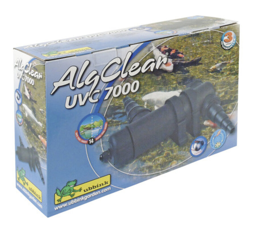 UBBINK AlgClear UVC apparaat 7000 9W voor helder vijverwater
