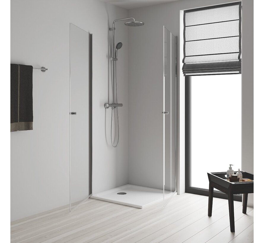 GROHE Vitalio Start System 250 QuickFix regendoucheset met handdouche en thermostaatkraan