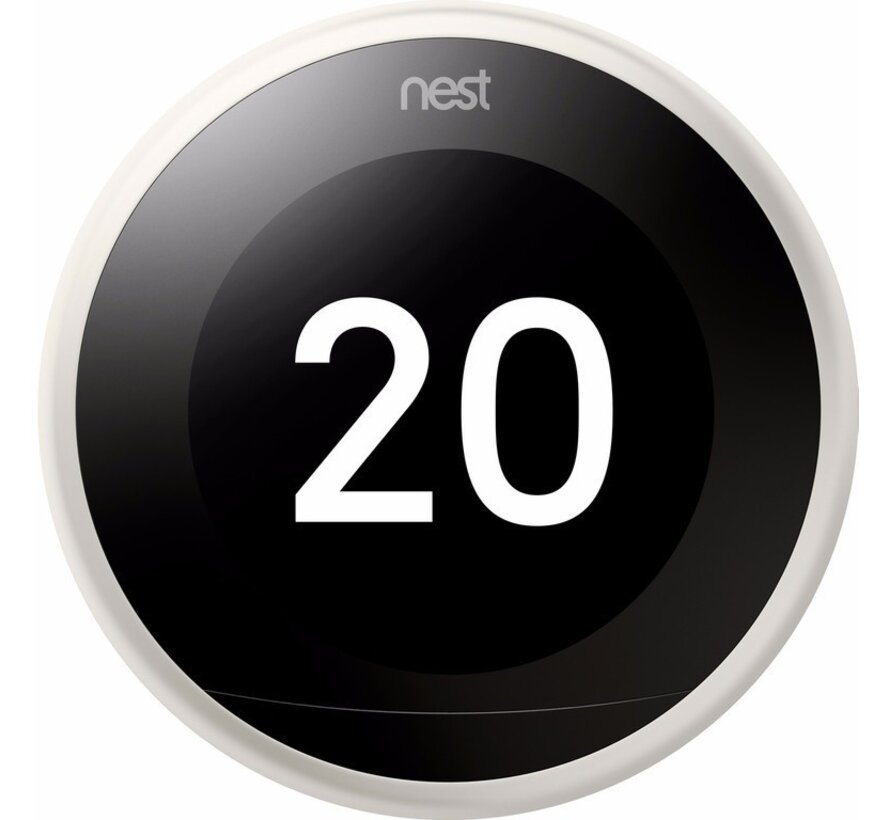 Google Nest Learning Thermostat V3 slimme thermostaat wit met Heat Link