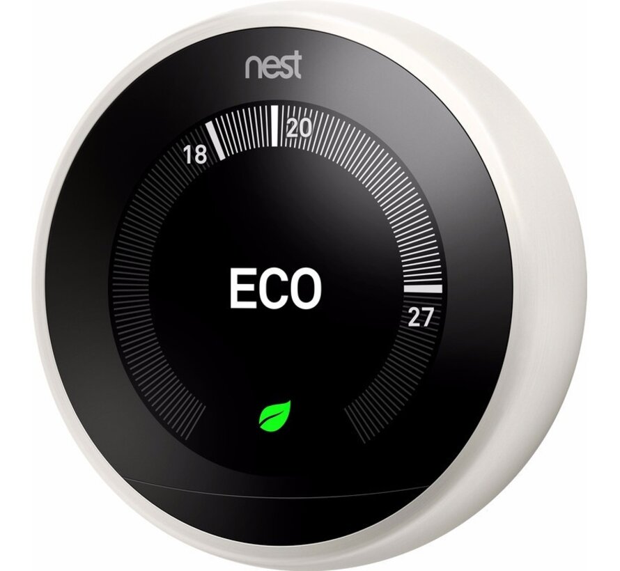 Google Nest Learning Thermostat V3 slimme thermostaat wit met Heat Link