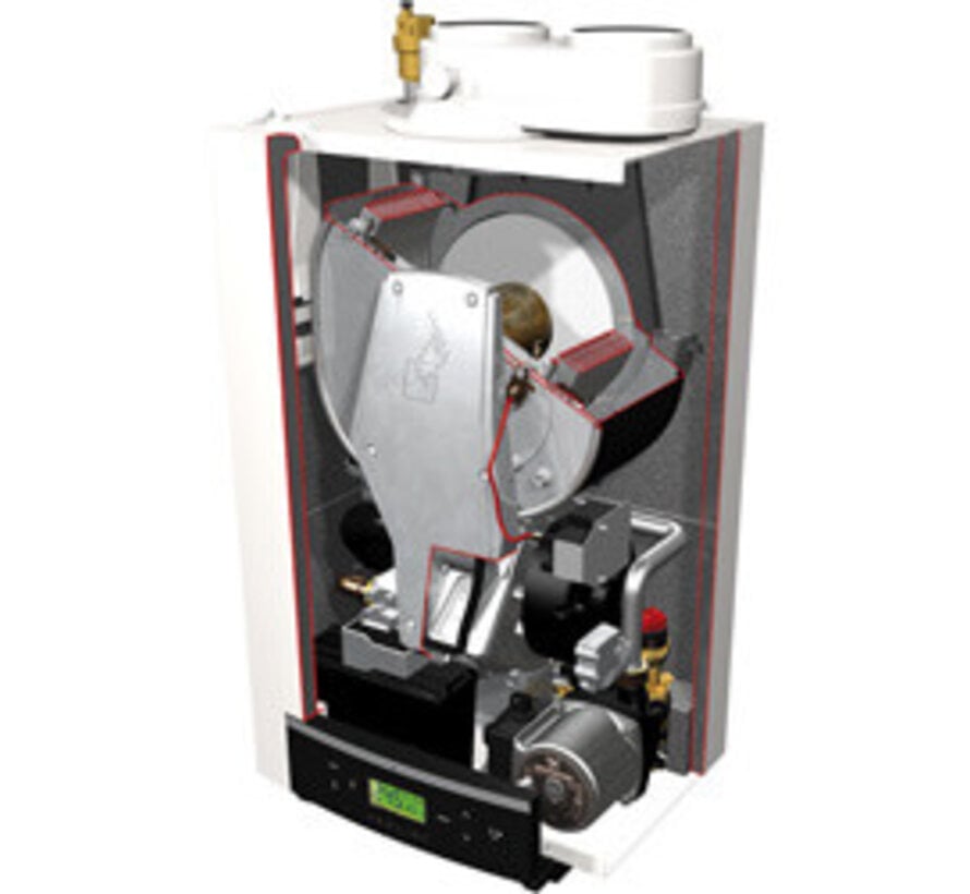 Refurbished Nefit ProLine HRC 30 HR combiketel 5,3 28,5 kW CW5