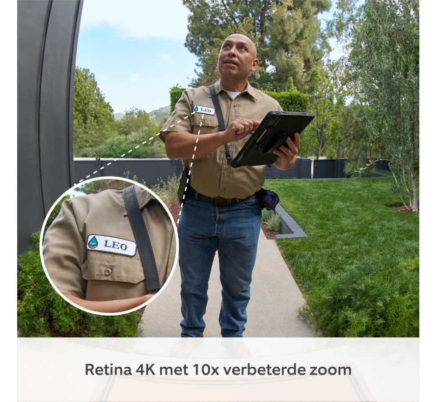 Ring Pro bedrade videodeurbel 4K (3rd Gen) met Starlight nachtzicht