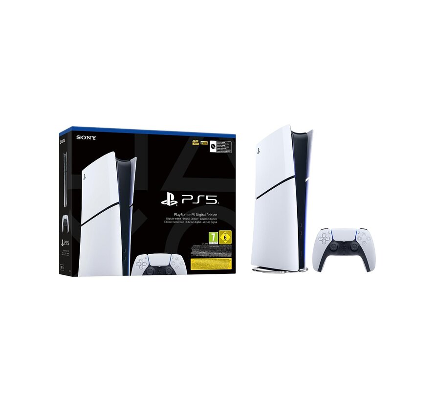 Sony PlayStation 5 Digital Slim 1TB gameconsole zonder schijflade