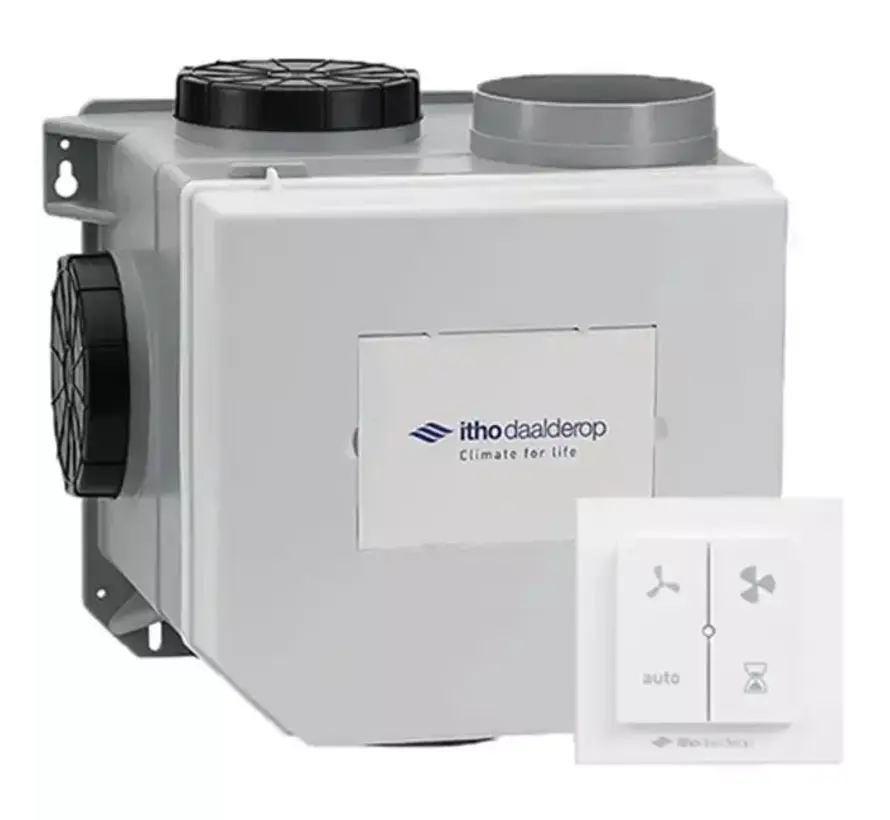 Itho Daalderop CVE-S ECO SP 325 m3/h met vochtsensor en RFT-N - perilex stekker