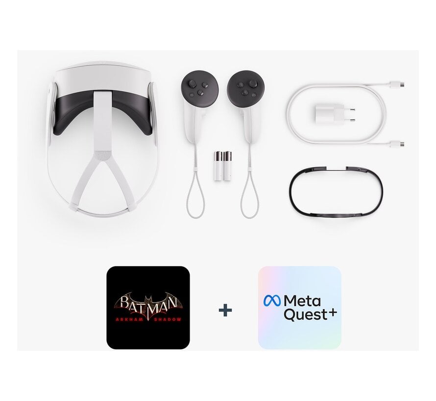 Meta Quest 3S 128GB standalone VR-bril met controllers