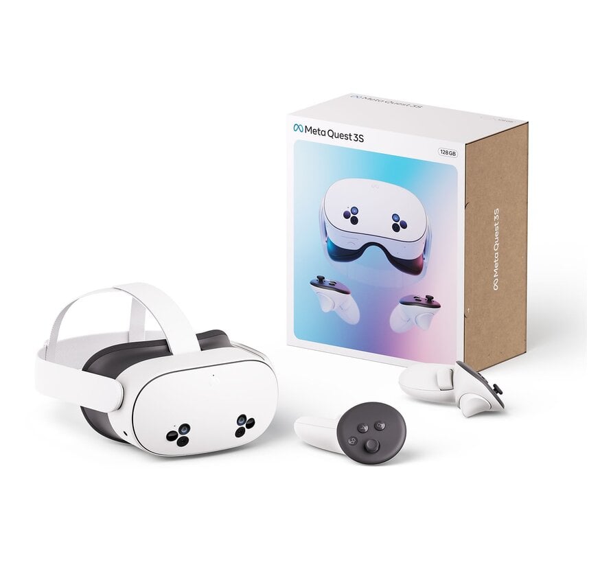Meta Quest 3S 256GB standalone VR-bril met extra opslag